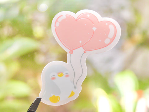 Heart Balloon Sticker