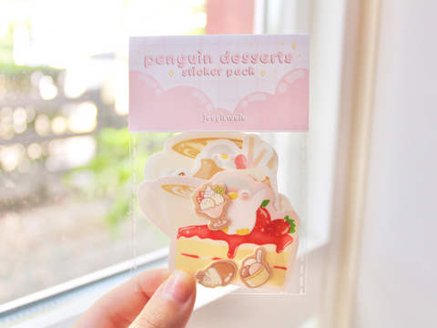 Pingu Desserts Sticker Pack