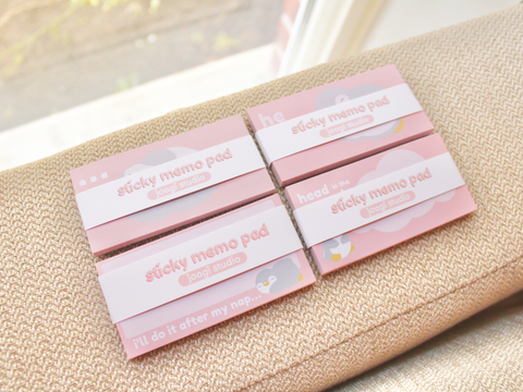 Small Sticky Notes (Pink)