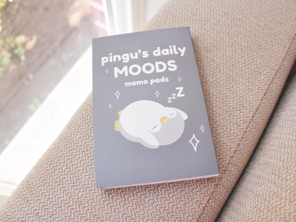 Pingu's Daily Moods Sticky Notes Set (Grey)