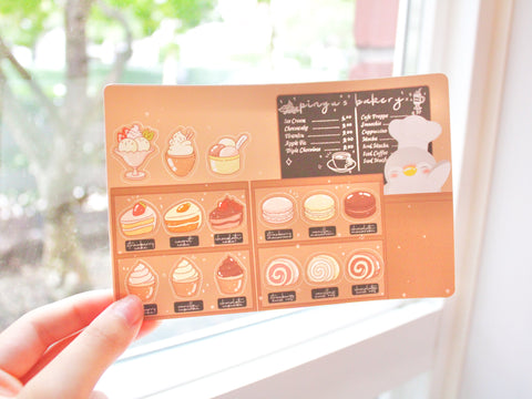 Pingu’s Cafe Sticker Sheet