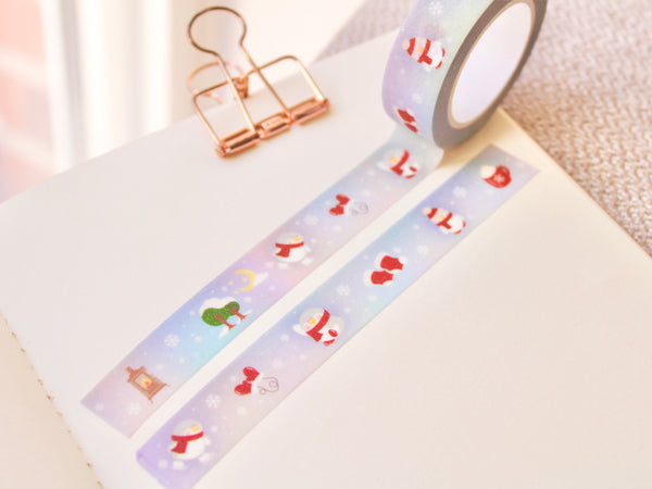 *Glitter* Winter Washi Tape