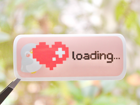 LOADING Sticker