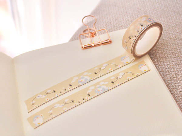 Daisy Flowers Washi Tape